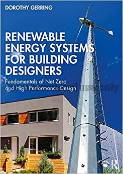 Renewable energy systems for building designers : ...