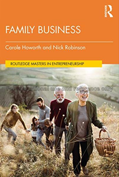 Family business : routledge masters in entrepreneu...