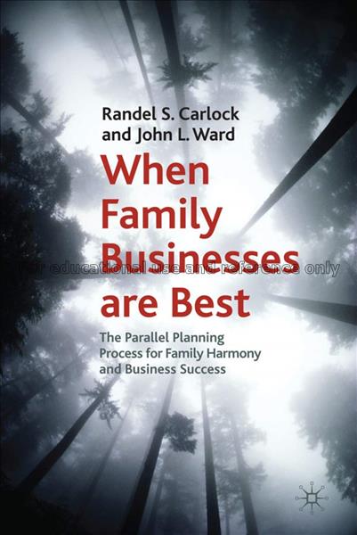 When family businesses are best:  the parallel pla...