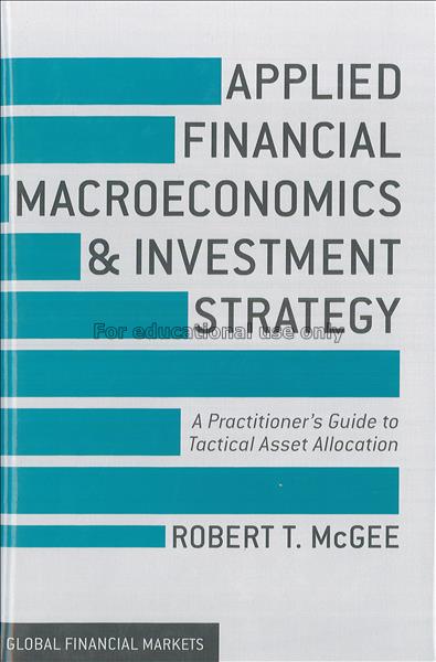 Applied financial macroeconomics & investment stra...