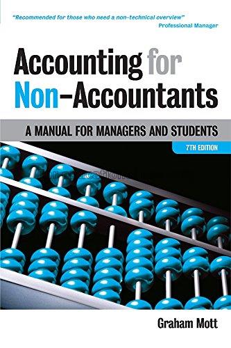 Accounting for non-accountants : a manual for mana...