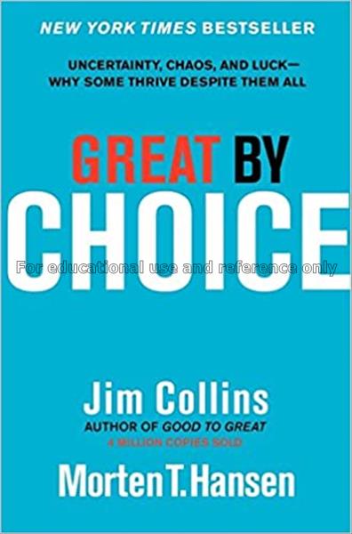 Great by choice : uncertainty, chaos, and luck : w...