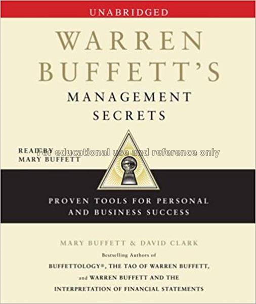 Warren Buffett's management secrets : proven tools...