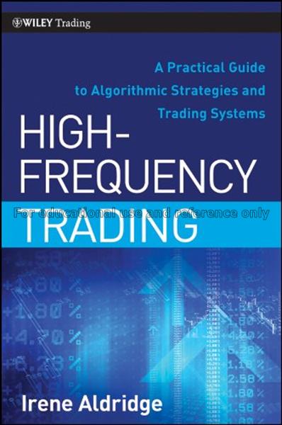High-frequency trading : a practical guide to algo...