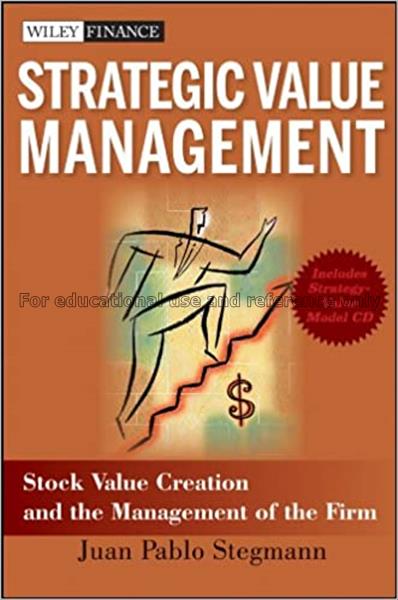 Strategic value management : stock value creation ...