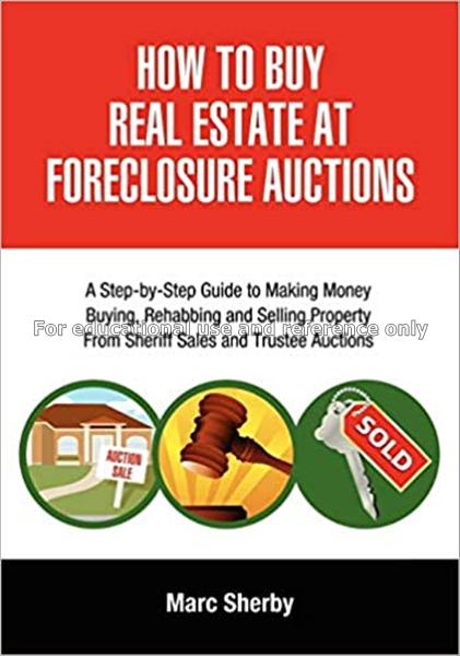 The all-new real estate foreclosure, short-selling...