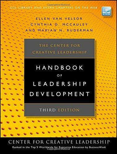 The center for creative leadership handbook of lea...