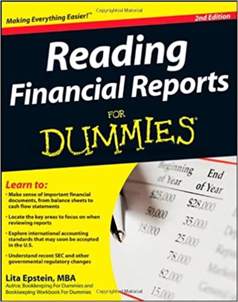 Reading financial reports for dummies / Lita Epste...