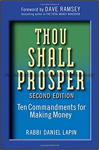 Thou shall prosper : ten commandments for making m...