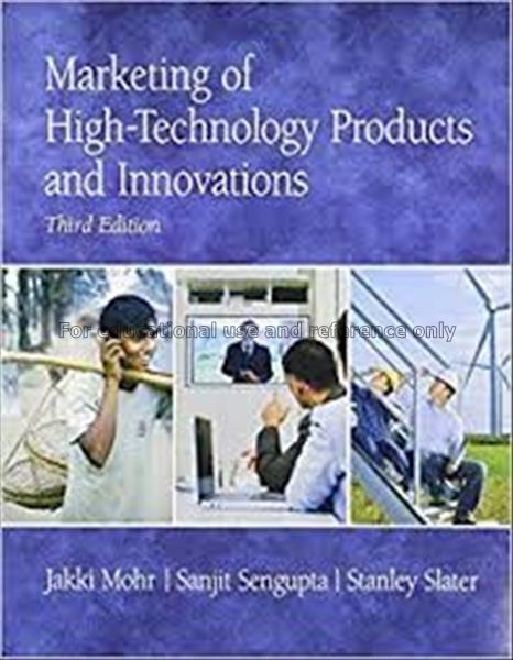 Marketing of high-technology products and innovati...