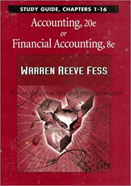Financial accounting / Carl S. Warren, James M. Re...
