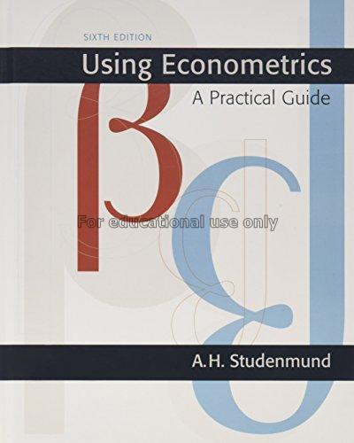 Using econometrics : a practical guide / A.H. Stud...
