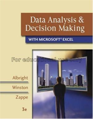 Data analysis & decision making with Microsoft Exc...