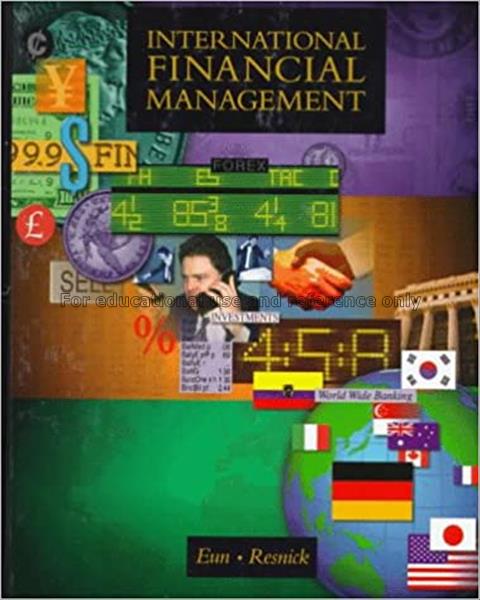 International financial management / Cheol S. Eun,...