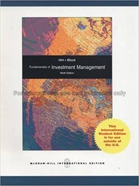 Fundamentals of investment management / Geoffrey A...