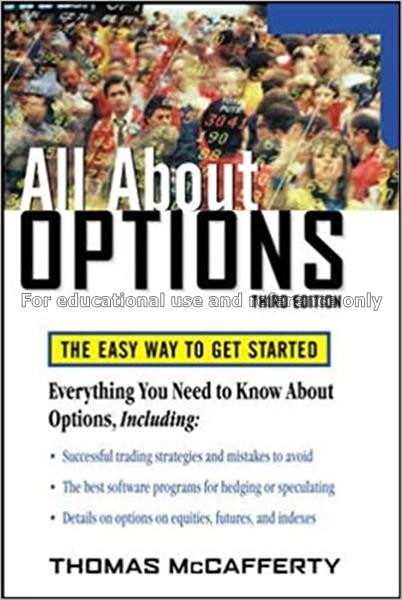 All about options : the easy way to get started / ...
