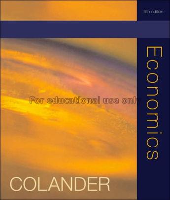Economics / David C. Colander...