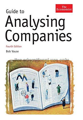 Guide to analysing companies / Bob Vause...