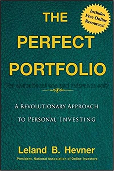 The perfect portfolio : a revolutionary new approa...