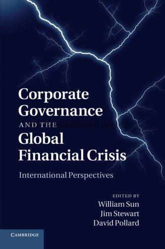 Corporate governance and the global financial cris...