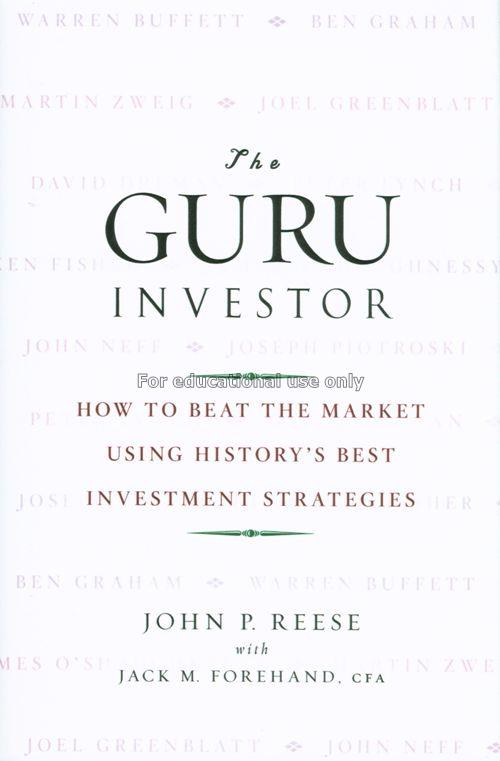 The guru investor : how to beat the market using h...