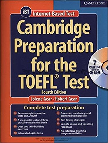 Cambridge preparation for the TOEFL test / Jolene ...