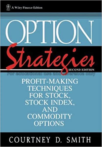 Option strategies : profit-making techniques for s...