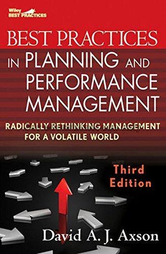Best practices in planning and performance managem...