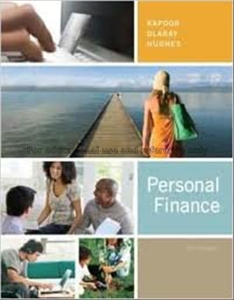 Personal finance / Jack R. Kapoor, Les R. Dlabay, ...