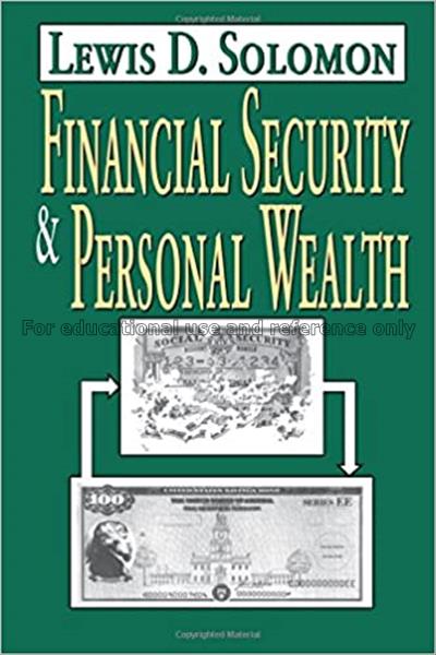 Financial security & personal wealth / Lewis D. So...