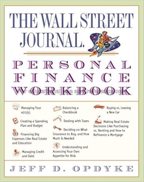 The Wall Street Journal : personal finance workboo...