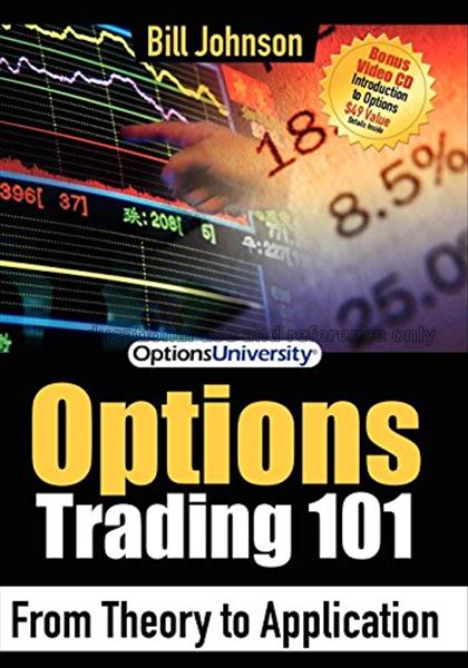 Options trading 101/ Bill Johnson...
