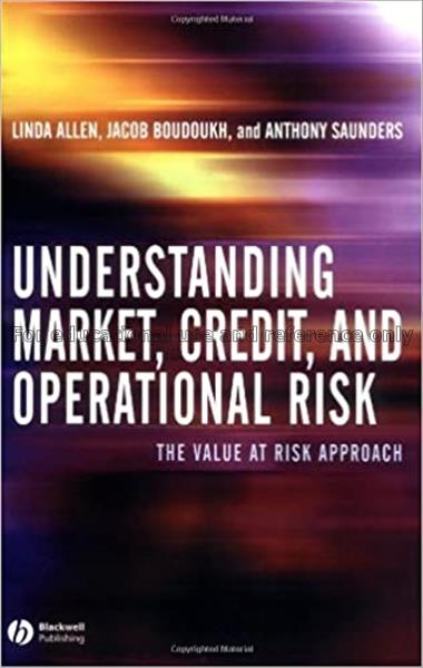 Understanding market, credit, and operational risk...