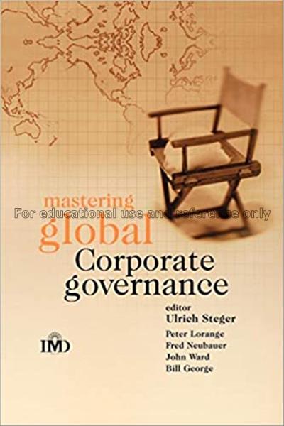 Mastering global corporate governance...