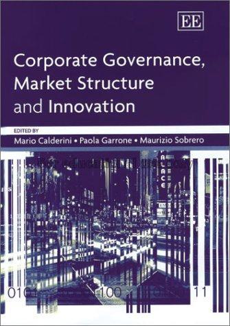 Corporate governance, market structure, and innova...