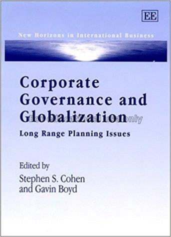 Corporate governance and globalization : long rang...