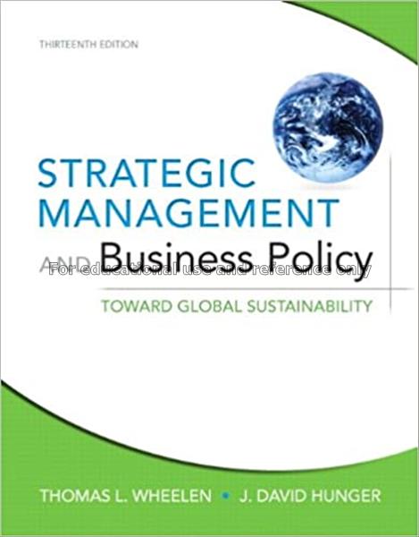 Strategic management and business policy : Achievi...