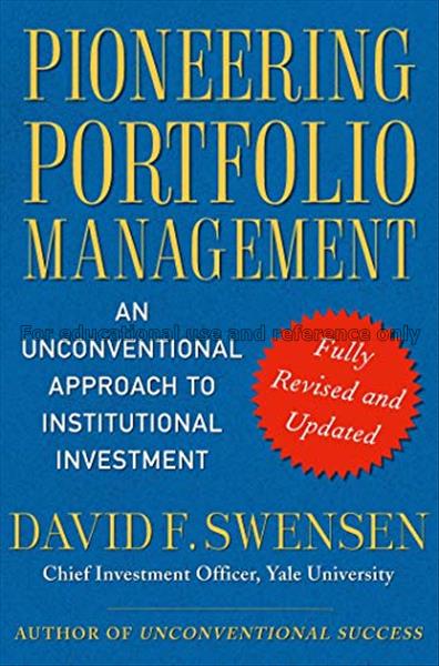Pioneering portfolio management : an unconventiona...