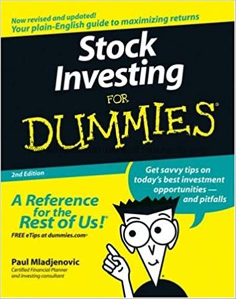Stock investing for dummies / Paul Mladjenovic...