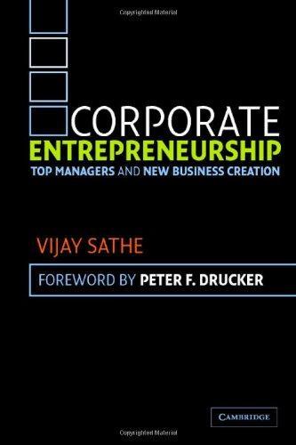 Corporate entrepreneurship : top managers and new ...