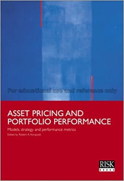 Asset pricing and portfolio performance : models, ...